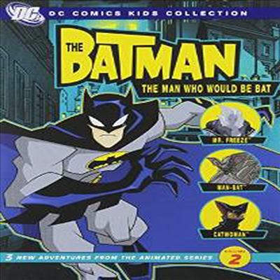 The Batman - Season 1, Vol. 2 - The Man Who Would Be Bat (배트맨 시즌 1 볼륨 2)(지역코드1)(한글무자막)(DVD)
