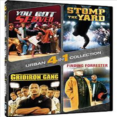 4-In-1 Urban Collection: You Got Served / Stomp The Yard / Gridiron Gang / Finding Forrester) (포 인 원 어반 컬렉션)(지역코드1)(한글무자막)(DVD)