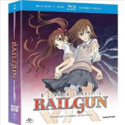 Certain Scientific Railgun: Complete Season 1 (어떤 과학의 초전자포 시즌 1) (한글무자막)(Blu-ray)