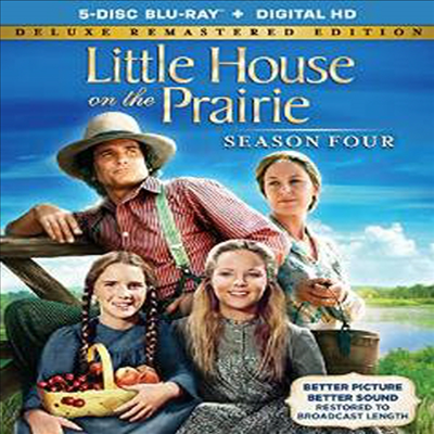 Little House on the Prairie Season 4 Collection (초원의 집 시즌 4) (한글무자막)(Blu-ray)