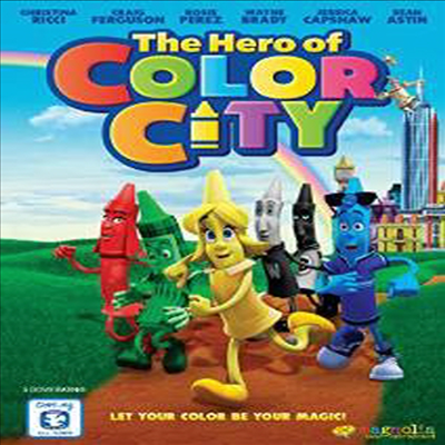 The Hero of Color City (더 히어로 오브 컬러 시티) (2014)(지역코드1)(한글무자막)(DVD)