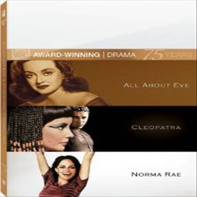 All About Eve &amp; Cleopatra &amp; Norma Rae (이브의 모든 것/클레오파트라/노마 레이)(지역코드1)(한글무자막)(DVD)