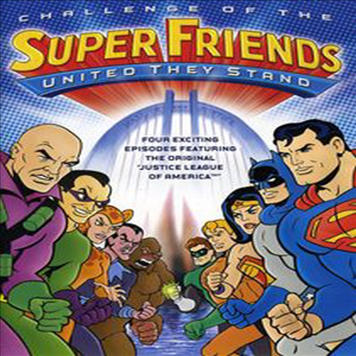 Challenge Superfriends: United They Stand (슈퍼 특공대)(지역코드1)(한글무자막)(DVD)