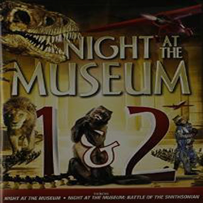 Night at the Museum 1 & 2 (박물관이 살아있다)(지역코드1)(한글무자막)(DVD)