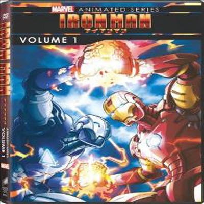 Marvel Iron Man: Animated Series 1 (아이언맨)(지역코드1)(한글무자막)(DVD)