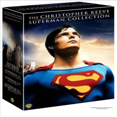 The Christopher Reeve Superman Collection : Superman - The Movie / Superman II / Superman III / Superman IV - The Quest for Peace (크리스토퍼 리브 슈퍼맨 컬렉션)(지역코드1)(한글무자막)(DVD)