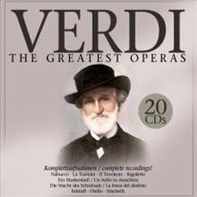 베르디 - 200주년 기념 위대한 오페라 10편 (Verdi - Greatest Operas) (20CD Boxset) - 여러 연주가