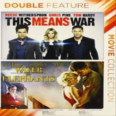 Water for Elephants / This Means War (워터 포 엘리펀트/디스 민즈 워)(지역코드1)(한글무자막)(DVD)