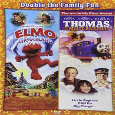 Advts Of Elmo Graucholand & Thomas Magic Railroad (엘모의 대모험 & 토마스와 마법 기차)(지역코드1)(한글무자막)(2DVD)