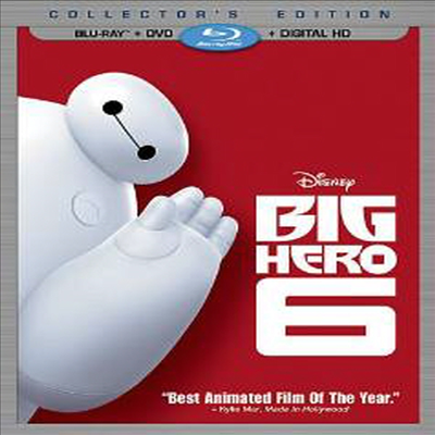 Big Hero 6 (빅 히어로) (한글무자막)(Blu-ray+DVD+Digital HD)