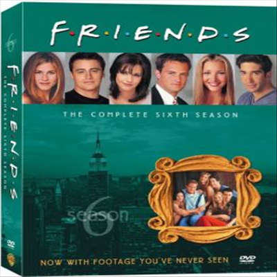 Friends: The Complete Sixth Season (프렌즈 시즌 6)(지역코드1)(한글무자막)(DVD)