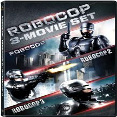 Robocop / Robocop 2 / Robocop 3 (로보캅 1 / 로보캅 2 / 로보캅 3)(지역코드1)(한글무자막)(3DVD)