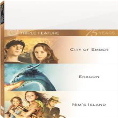 Nim's Island & Eragon & City of Ember (님스 아일랜드/에라곤/시티 오브 엠버)(지역코드1)(한글무자막)(DVD)
