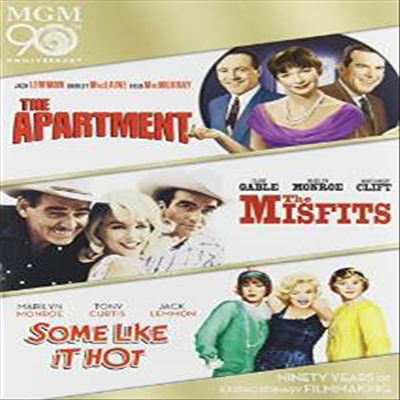 Apartment / Misfits / Some Like It Hot (아파트 / 미스핏츠 / 뜨거운 것이 좋아)(지역코드1)(한글무자막)(3DVD)