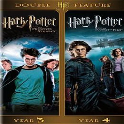 Harry Potter and the Prisoner of Azkaban / Harry Potter and the Goblet of Fire (해리 포터와 아즈카반의 죄수 / 해리 포터와 불의 잔)(지역코드1)(한글무자막)(DVD)