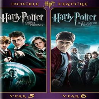 Harry Potter and the Order of the Phoenix / Harry Potter and the Half-Blood Prince (해리 포터와 불사조 기사단 /해리 포터와 혼혈 왕자)(지역코드1)(한글무자막)(DVD)