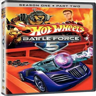 Hot Wheels Battle Force 5: Season 1 Pt.2 (핫 휠즈 : 배틀 포스 5 시즌 1 볼륨 2)(지역코드1)(한글무자막)(DVD)