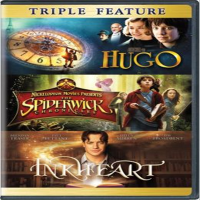 Hugo / Spiderwick Chronicles / Inkheart (휴고 / 스파이더위크가의 비밀 / 잉크하트)(지역코드1)(한글무자막)(DVD)
