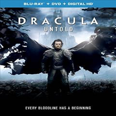 Dracula Untold (드라큘라: 전설의 시작) (한글무자막)(Blu-ray)