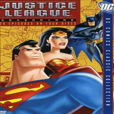Justice League: Season 1 (저스티스 리그 시즌 1)(지역코드1)(한글무자막)(DVD)