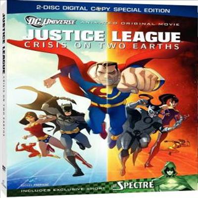 Justice League: Crisis on Two Earths (저스티스 리그: 크리시스 온 투 어스)(지역코드1)(한글무자막)(DVD)