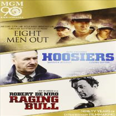 Eight Men Out / Hoosiers / Raging Bull(지역코드1)(한글무자막)(DVD)