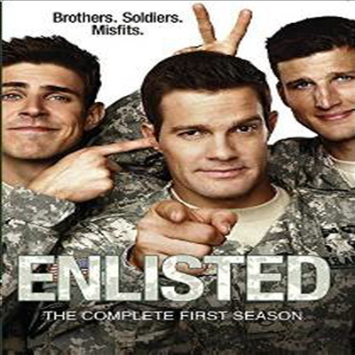 Enlisted: The Complete First Season (인리스티드: 더 컴플리트 퍼스트 시즌)(한글무자막)(DVD)