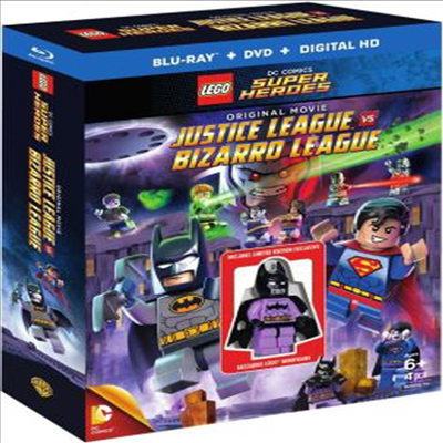 LEGO: DC Comics Super Heroes: Justice League vs. Bizarro League (레고 : DC 코믹스 슈퍼 히어로즈 : 저스티스 리그 VS 비자로 리그) (한글무자막)(Blu-ray)