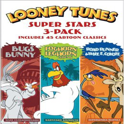 Looney Tunes Super Stars 3-Pack (루니 툰 슈퍼 스타)(지역코드1)(한글무자막)(DVD)