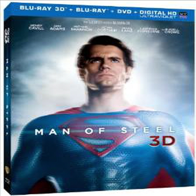 Man of Steel (맨 오브 스틸) (한글무자막)(Blu-ray 3D)