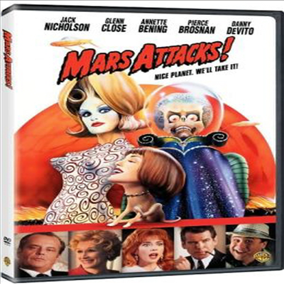 Mars Attacks (화성 침공)(지역코드1)(한글무자막)(DVD)