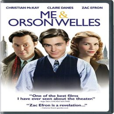 Me &amp; Orson Welles (나와 오손 웰스)(지역코드1)(한글무자막)(DVD)