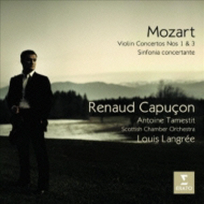 모차르트: 바이올린 협주곡 1, 3번, 신포니아 콘체르탄테 (Mozart: Violin Concertos No.1 &amp; 3, Sinfonia Concertante K.364) (일본반)(CD) - Renaud Capucon