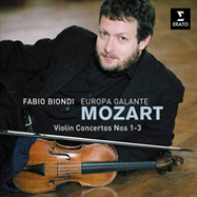 모차르트: 바이올린 협주곡 1, 2, 3번 (Mozart: Violin Concertos No.1, 2 &amp; 3) (일본반)(CD) - Fabio Biondi