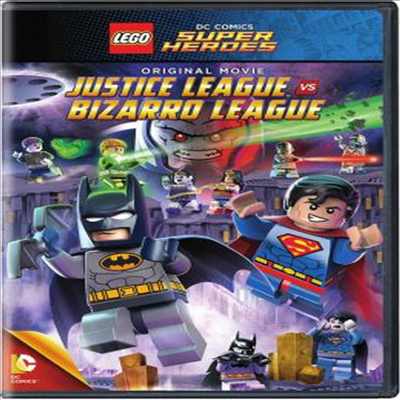LEGO: DC Comics Super Heroes: Justice League vs. Bizarro League (레고 : DC 코믹스 슈퍼 히어로즈 : 저스티스 리그 VS 비자로 리그)(지역코드1)(한글무자막)(DVD)
