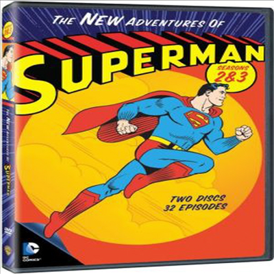 New Adventures Of Superman: Season 2 &amp; 3 (뉴 어드벤처 오븐 슈퍼맨 시즌 2.3)(지역코드1)(한글무자막)(DVD)