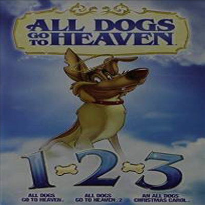 All Dogs Go To Heaven 1 & 2 / All Dogs Christmas (모든 개들은 천국에 간다 1 & 2 & 3)(지역코드1)(한글무자막)(DVD)