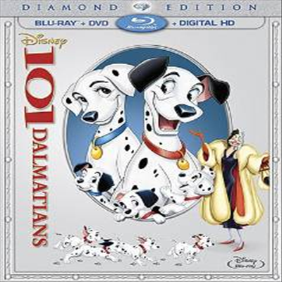 101 Dalmatians: Diamond Edition (101 달마시안) (한글무자막)(Blu-ray)