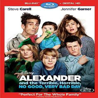 Alexander and the Terrible, No Good, Very Bad Day (난 지구 반대편 나라로 가버릴테야) (한글무자막)(Blu-ray)