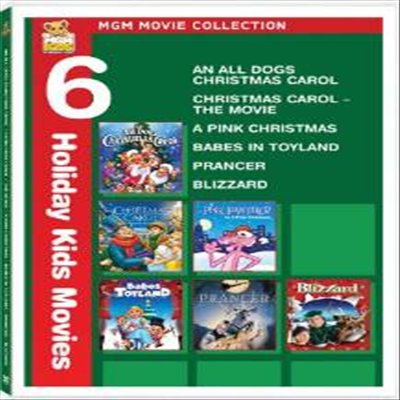 MGM Movie Collection (An All Dogs Christmas Carol / Christmas Carol: The Movie / A Pink Christmas / Babes in Toyland / Prancer / Blizzard)(지역코드1)(한글무자막)(DVD)