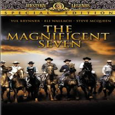 Magnificent Seven (황야의 7인)(지역코드1)(한글무자막)(DVD)