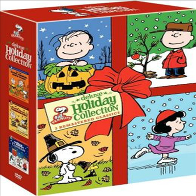 Peanuts Holiday Collection : It&#39;s the Great Pumpkin, Charlie Brown / A Charlie Brown Thanksgiving / A Charlie Brown Christmas (피너츠 홀리데이 컬렉션) (한글자막)(지역코드1)(3DVD Set)