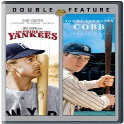 Pride of the Yankees / Cobb (야구왕 루 게릭 / 메이저 리그의 전설 타이 콥)(지역코드1)(한글무자막)(DVD)