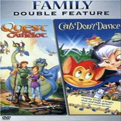 Quest for Camelot / Cats Don&#39;t Dance (매직 스워드 / 고양이 댄스)(지역코드1)(한글무자막)(DVD)