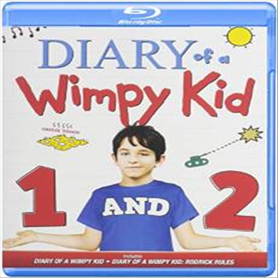 Diary of a Wimpy Kid 1 & 2 (윔피 키드) (한글무자막)(Blu-ray)