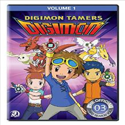 Digimon Tamers: Volume 1 (디지몬 테이머즈: 볼륨 1)(지역코드1)(한글무자막)(DVD)