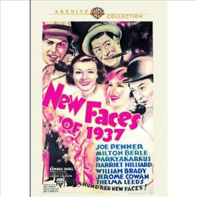 New Faces Of 1937 (뉴 페이스 오브 1937)(지역코드1)(한글무자막)(DVD)(DVD-R)