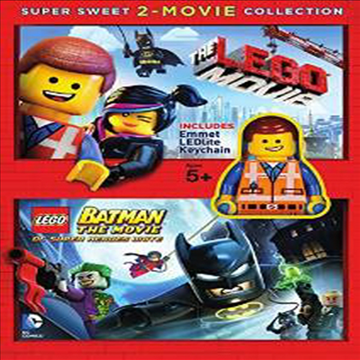The LEGO Movie / LEGO Batman: The Movie (레고 무비 / 레고 배트맨 : 더 무비)(지역코드1)(한글무자막)(DVD)