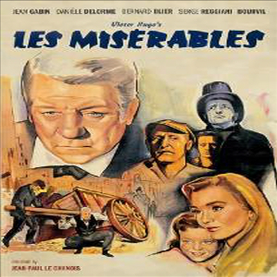 Les Miserables (레미제라블) (1958)(지역코드1)(한글무자막)(DVD)