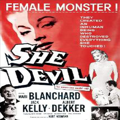 She Devil (쉬 데블) (1957)(지역코드1)(한글무자막)(DVD)